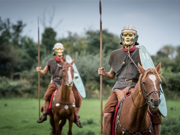 Half-price ticket offer launched in May half term for Hadrians Cavalry Turma! event