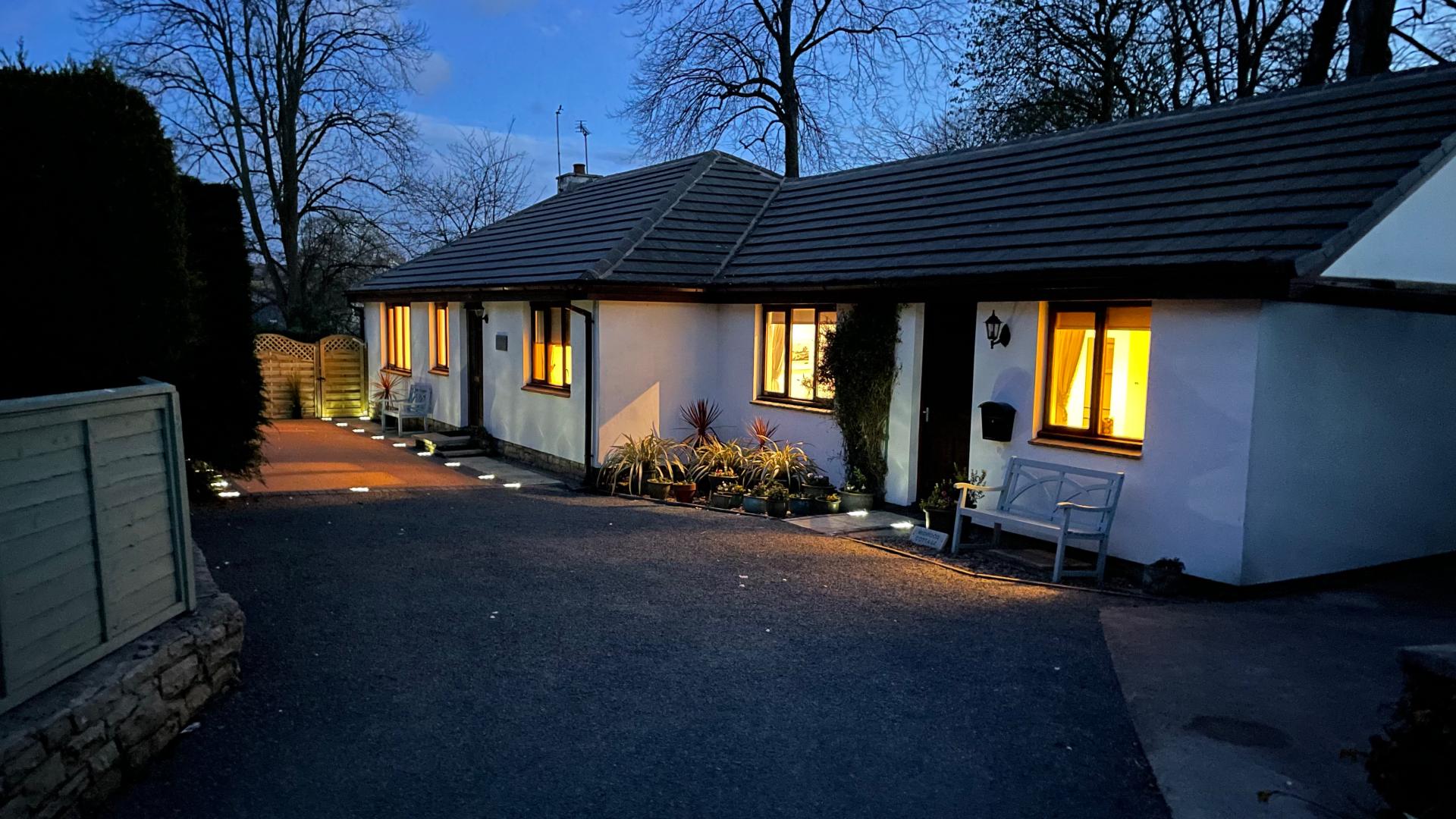 Lodge At Night