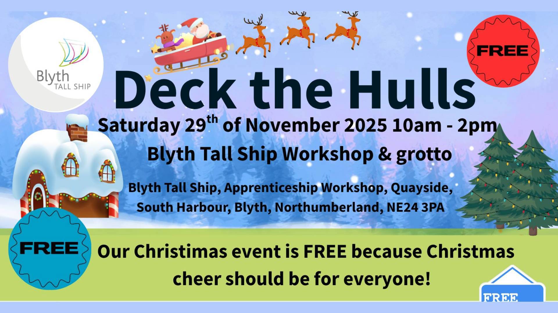 Deck The Hulls Christmas Event Edit