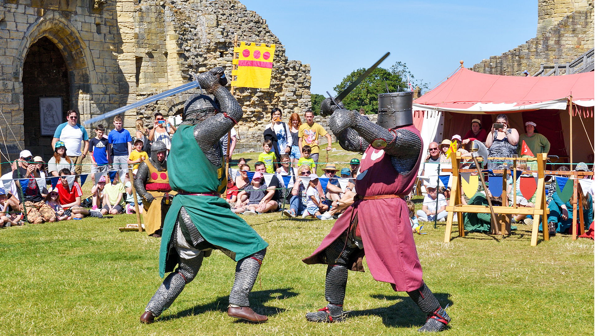 Warkworth Castle Knights