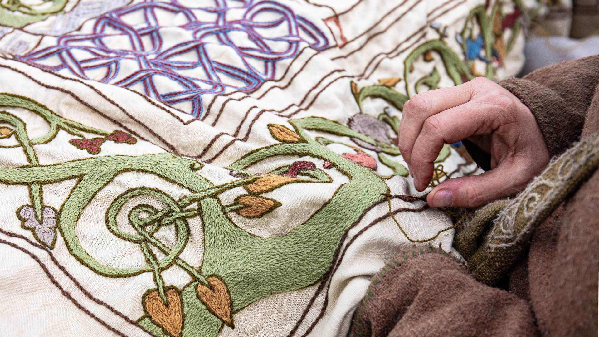 Yule Embroidery