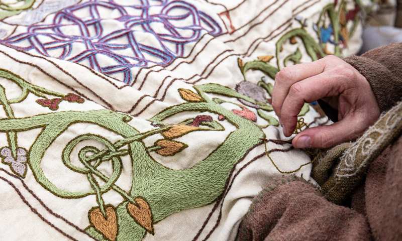 Yule Embroidery