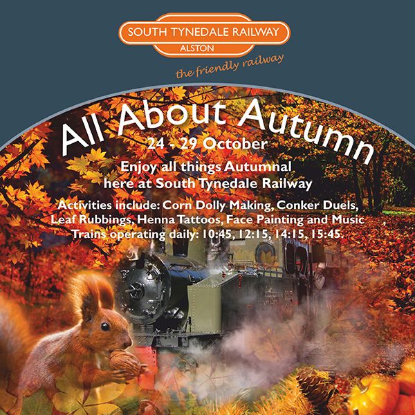 All About Autumn at South Tynedale Railway
