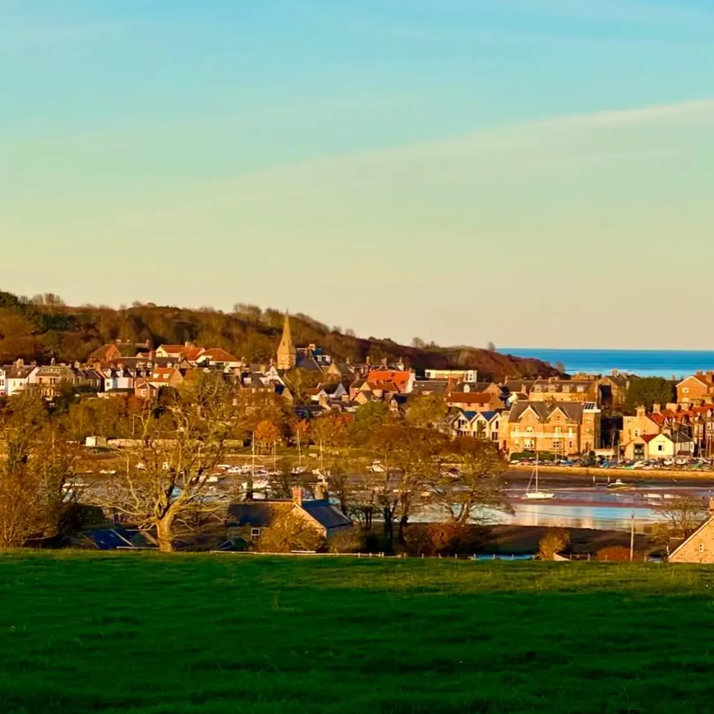Towns Villages Alnmouth Autumn