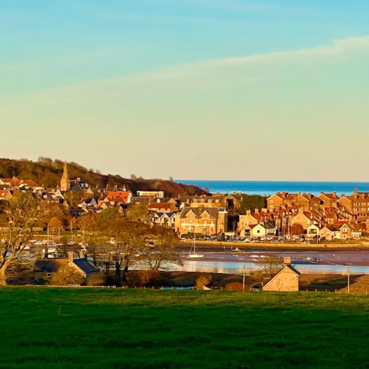 Towns Villages Alnmouth Autumn