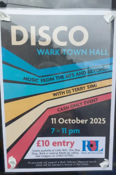 Wark event poster