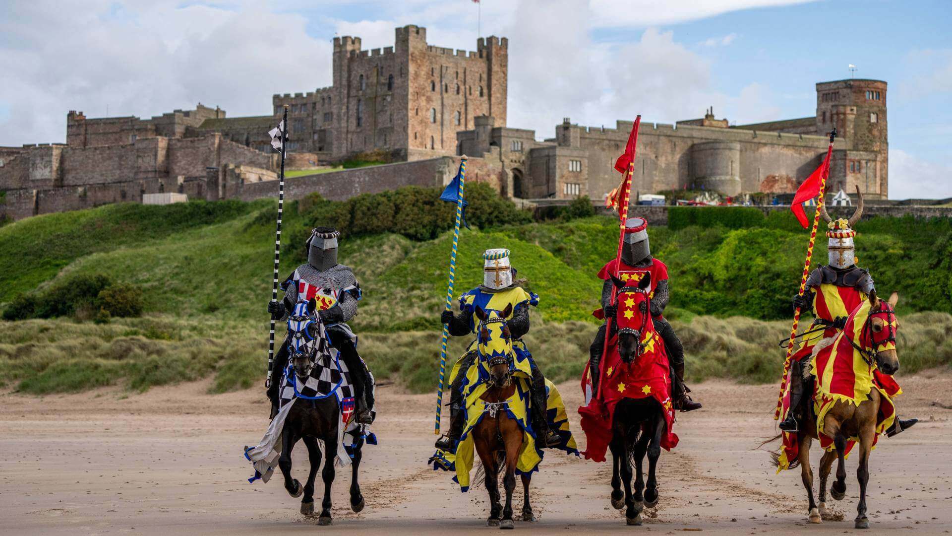 Bamburgh-Castle-Jousting