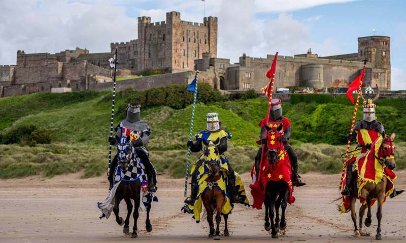 Bamburgh-Castle-Jousting