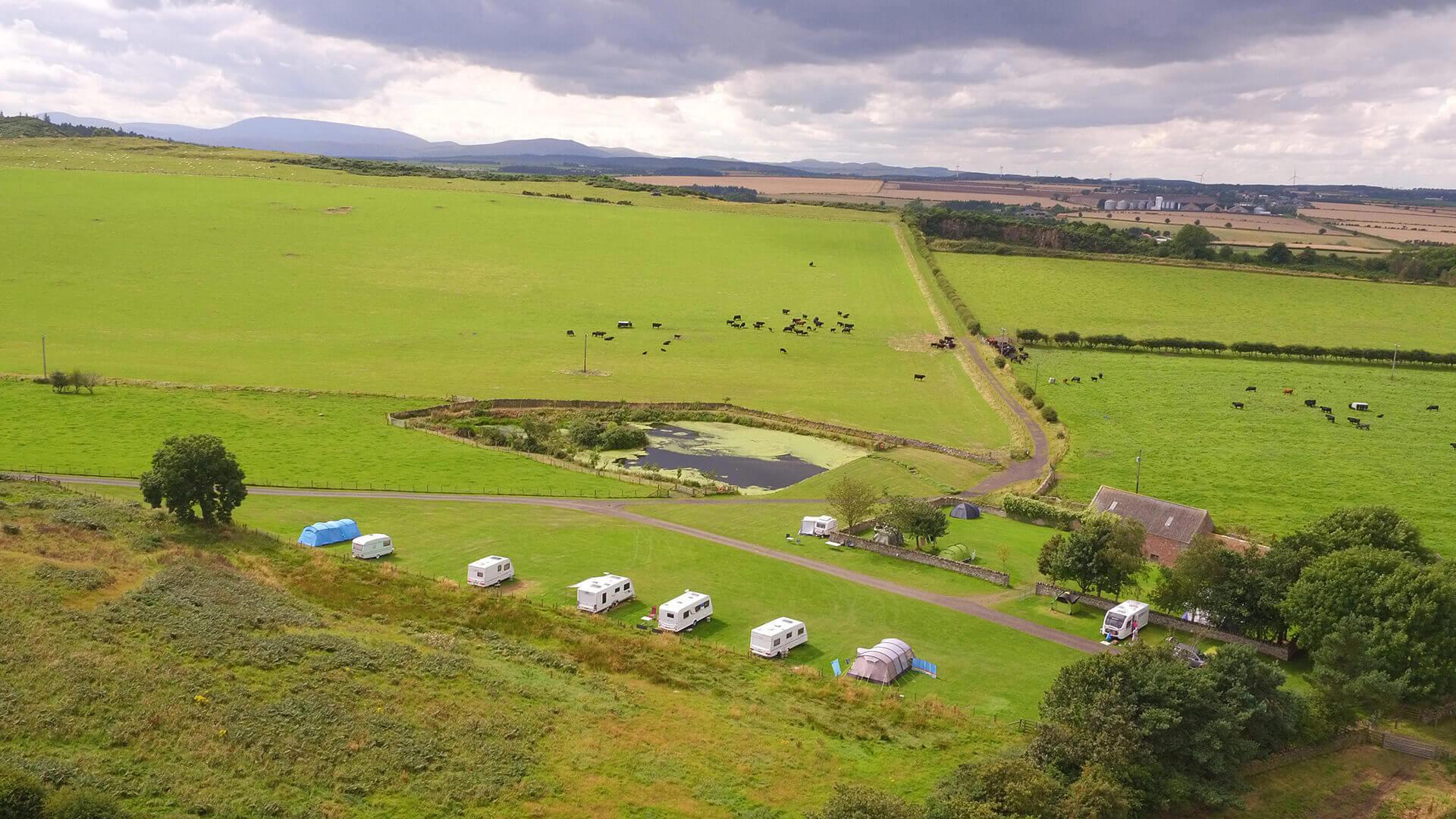 Where-to-stay-caravan-campsites-HERO-Credit-Old-Mill-Site-West-Kyloe-Farm