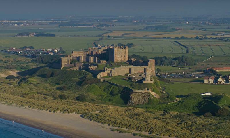 Bamburgh-Castle-aerial