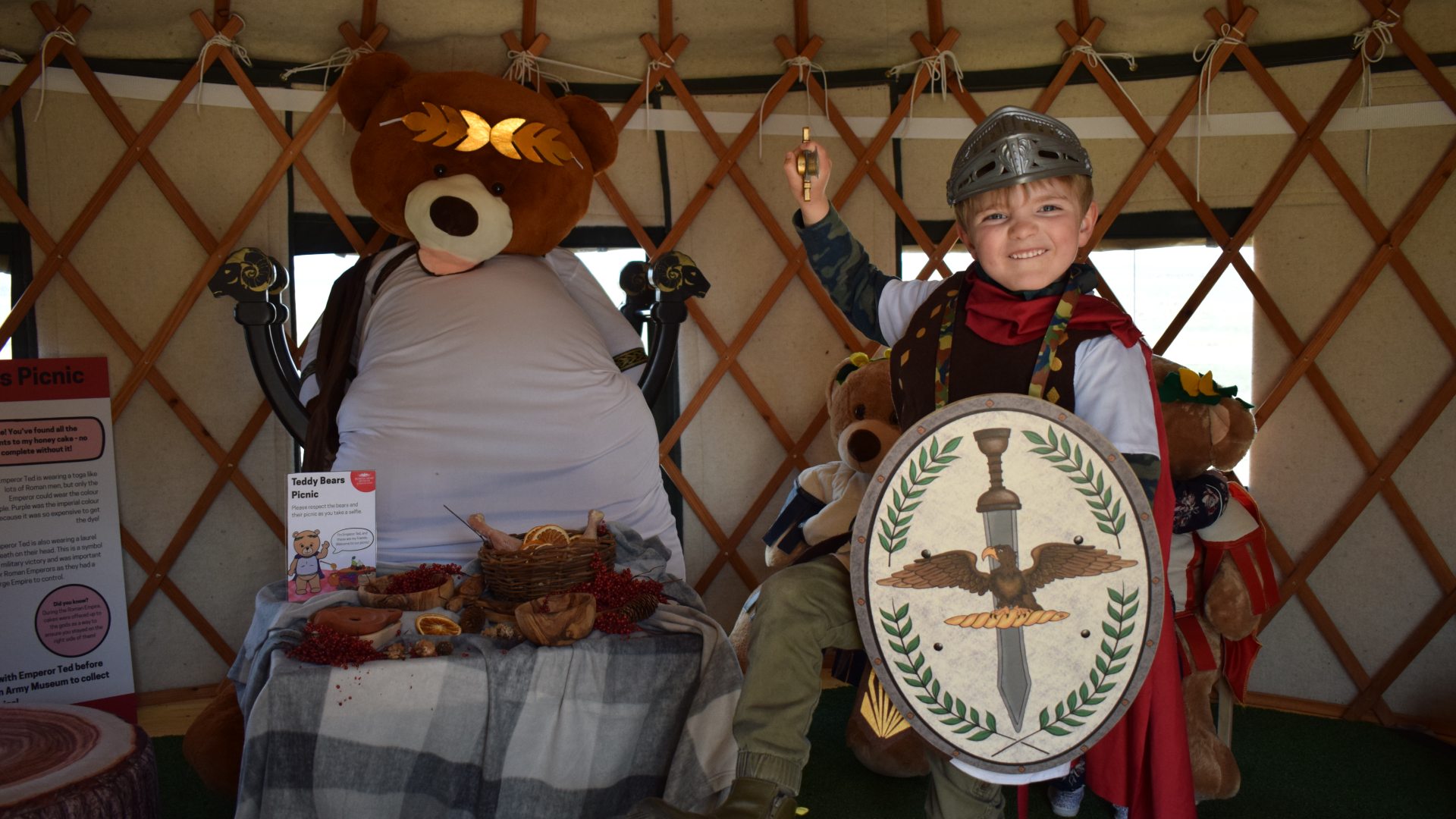 Roman Army Museum Teddy Bear Picnic