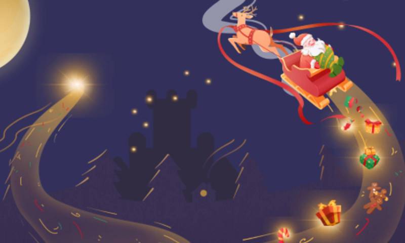 Langley Castle Santa And Festive Afternoon Tea