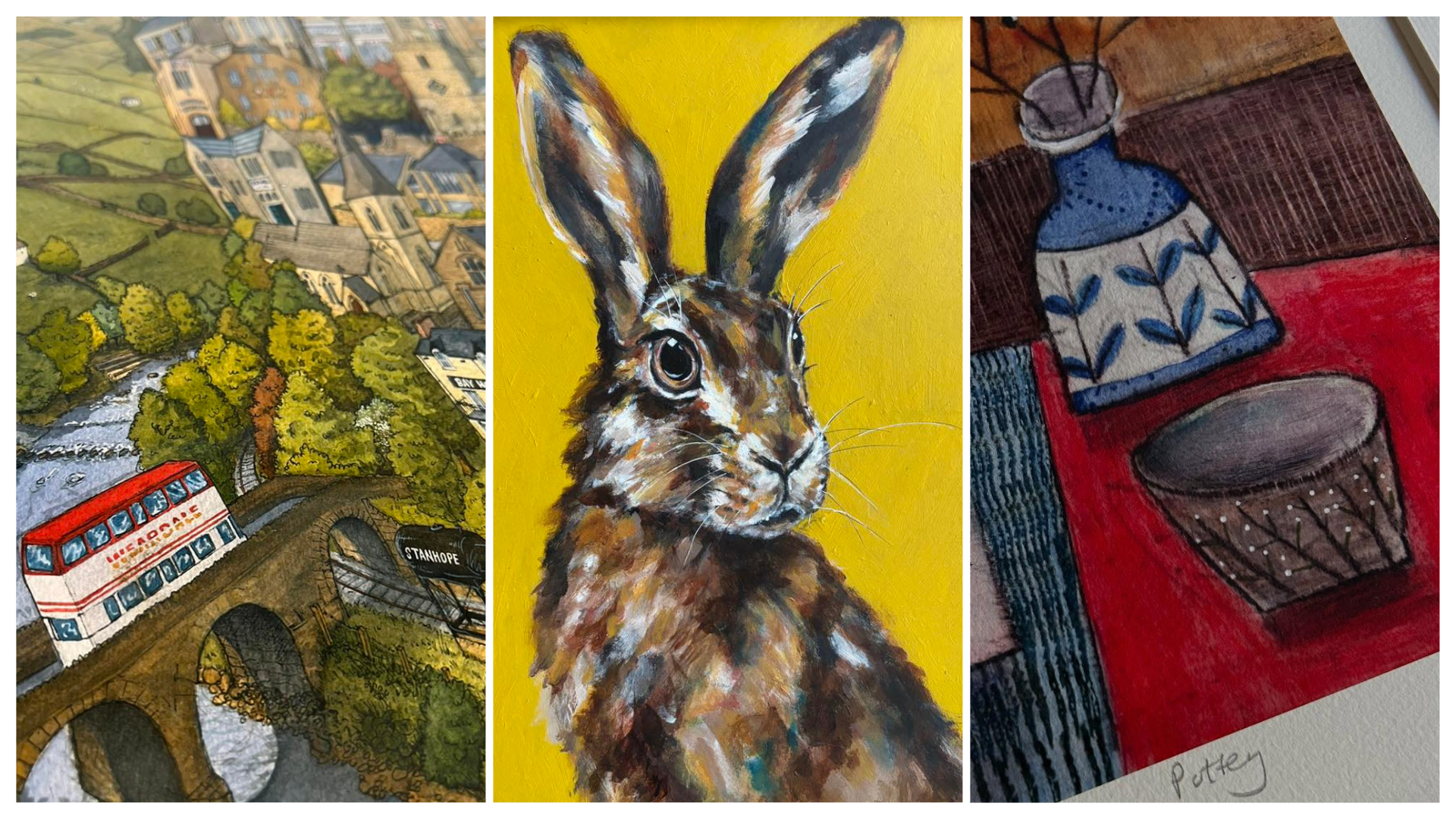 Art At The Hall No Text Banner