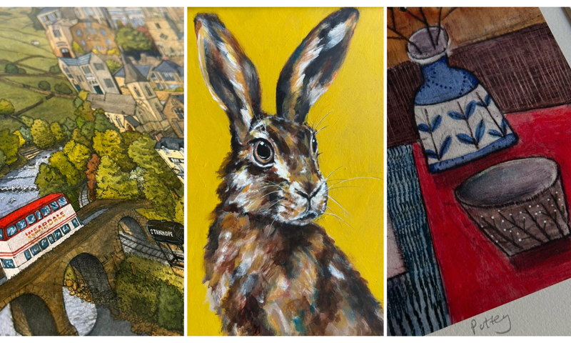 Art At The Hall No Text Banner