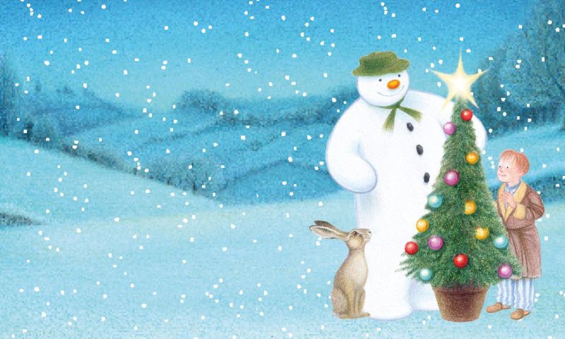 Snowman At Belsay