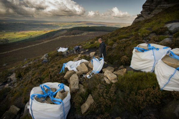 Major repair project takes flight at Northumberland National Park
